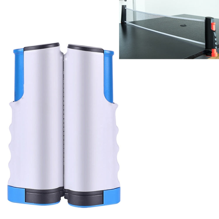 Filet de tennis de table portable rétractable REGAIL, filet de tennis de table REGAIL (noir gris), filet de tennis de table REGAIL (noir rouge), filet de tennis de table REGAIL (gris bleu)