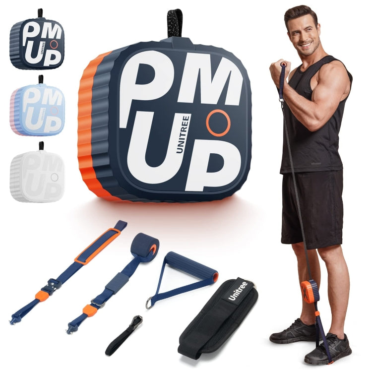 Pompe portable Unitree Pump pour gym à domicile, machine à câble à résistance réglable 4,4-44 lbs, Pompe (bleu foncé), Pompe (bleu orange), Pompe (blanc), Pompe (rose)