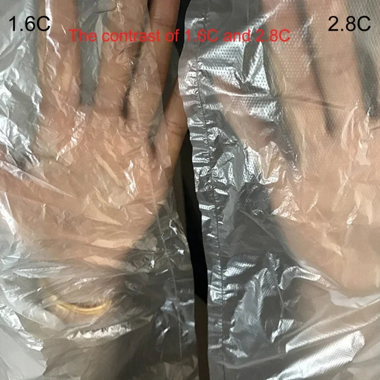 100 PCS Sacs d'Emballage en Plastique PE Anti-poussière et Anti-humidité 1.6C, Taille : 60cm x 100cm, 60cm x 100cm