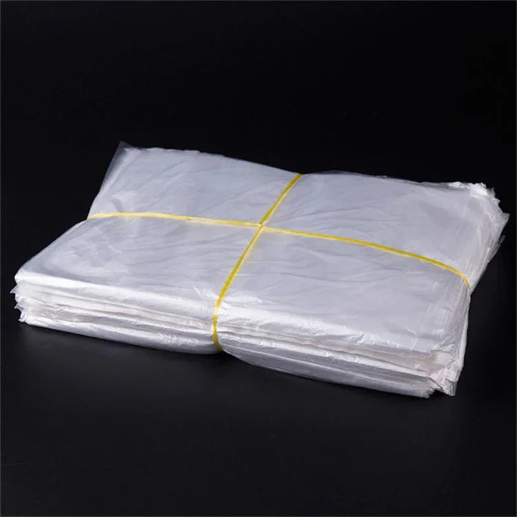 100 PCS Sacs d'Emballage en Plastique PE Anti-poussière et Anti-humidité 1.6C, Taille : 60cm x 100cm, 60cm x 100cm