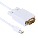 Câble adaptateur Mini DisplayPort mâle vers VGA mâle 1,8m