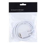Câble adaptateur Mini DisplayPort mâle vers VGA mâle 1,8m