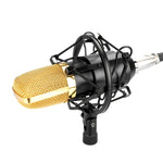 Microphone professionnel à condensateur FIFINE F-700 avec suspension antivibrations pour studio, radio et diffusion en direct, prise casque 3,5 mm, longueur de câble : 2,5 m