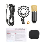 Microphone professionnel à condensateur FIFINE F-700 avec suspension antivibrations pour studio, radio et diffusion en direct, prise casque 3,5 mm, longueur de câble : 2,5 m