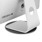 AP-5M Support d'écran d'ordinateur iMac en alliage d'aluminium avec base rotative à 360 degrés