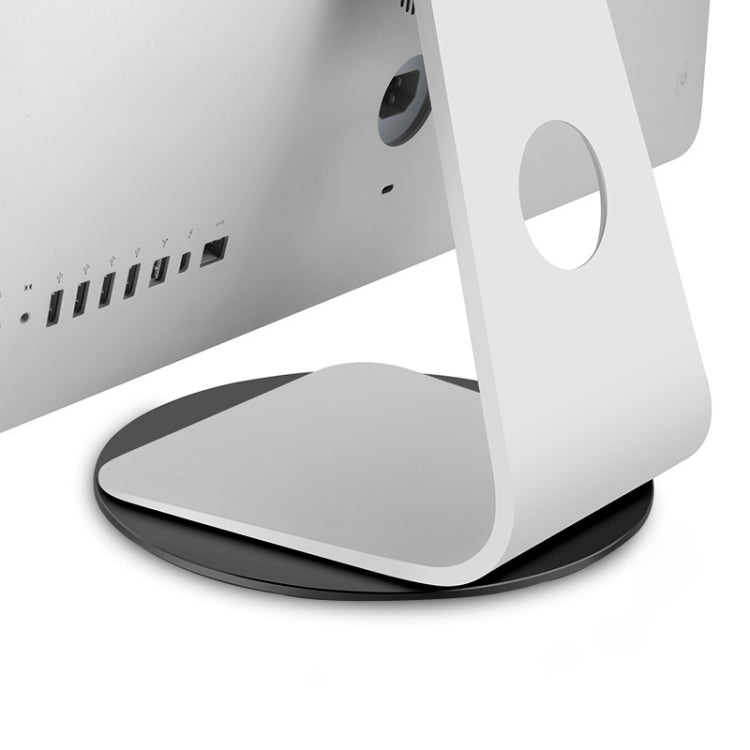 AP-5M Support d'écran d'ordinateur iMac en alliage d'aluminium avec base rotative à 360 degrés