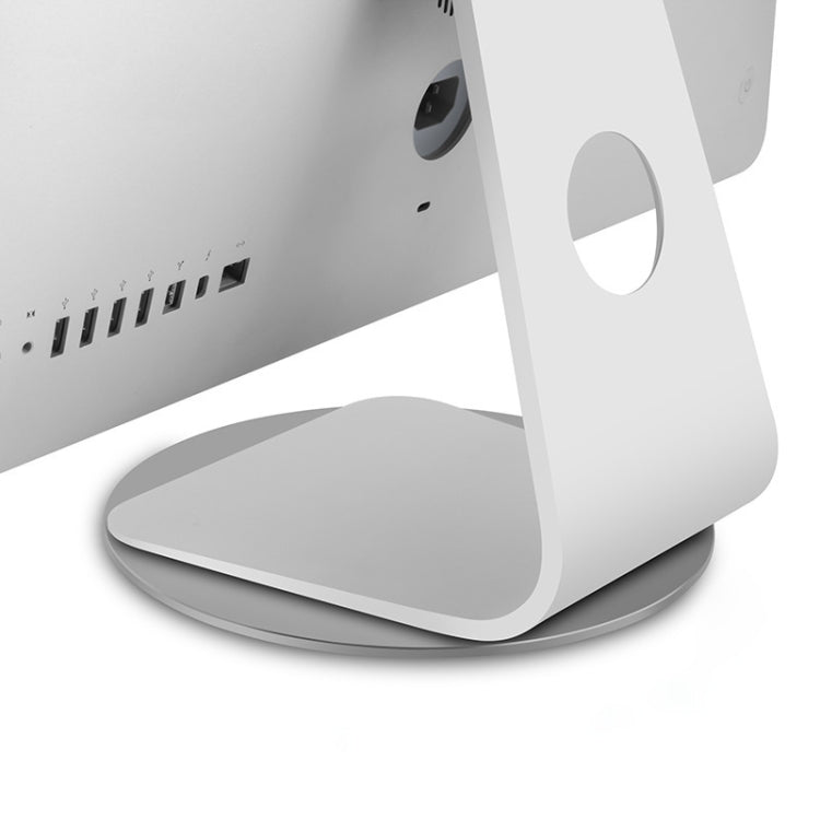 AP-5M Support d'écran d'ordinateur iMac en alliage d'aluminium avec base rotative à 360 degrés