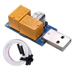Carte USB Watchdog double relais redémarrage automatique sans surveillance écran bleu minuterie reboot pour serveur minage 24H gaming