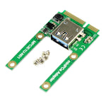 Carte d’extension Mini PCI-E MPCIE vers interface USB 2.0 adaptateur riser