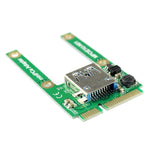 Carte d’extension Mini PCI-E MPCIE vers interface USB 2.0 adaptateur riser