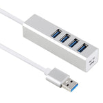Hub USB 3.0 4 ports 5Gbps Super Speed auto / bus power, USB