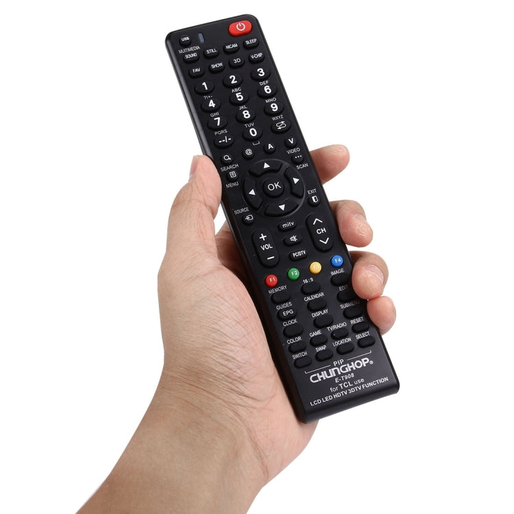 Télécommande universelle CHUNGHOP E-T908 pour TCL LED TV / LCD TV / HDTV / 3DTV, pour téléviseur TCL