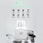 Imprimante thermique Bluetooth de poche portable Peripage A6 sans encre, A6 rose, A6 bleu, A6 blanc