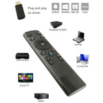 Télécommande souris aérienne universelle Q5 2.4G RF 3D brossée version vocale