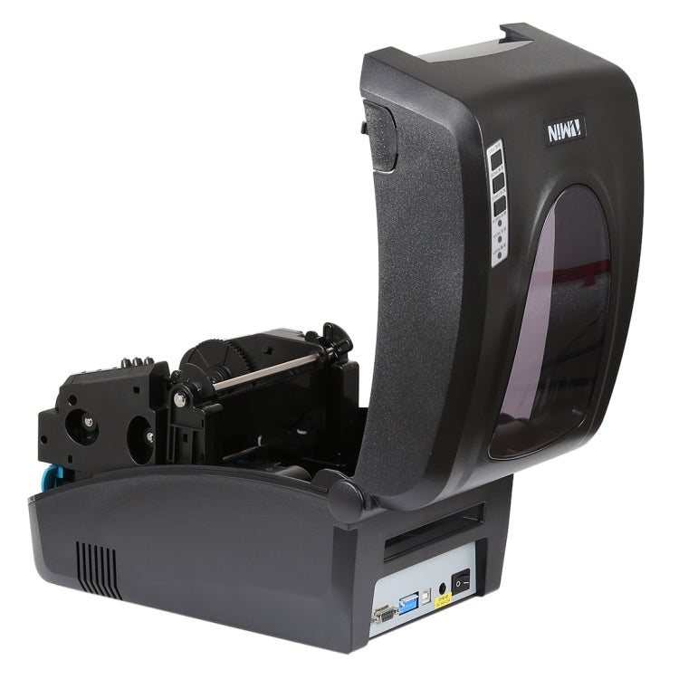 Imprimante de codes-barres thermique à calibration automatique avec port USB pratique X1 pour supermarché, salon de thé, restaurant, taille maximale de papier thermique prise en charge : 57*30 mm