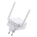 Répéteur WiFi amplificateur de signal 300Mbps Wireless-N avec 2 antennes externes, prise EU, 2 antennes externes (blanc), 2 antennes externes (noir)