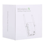 Répéteur WiFi amplificateur de signal 300Mbps Wireless-N avec 2 antennes externes, prise EU, 2 antennes externes (blanc), 2 antennes externes (noir)