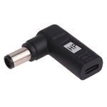 Adaptateur coudé USB-C / Type-C femelle vers prise mâle 7.4 x 5.0mm pour ordinateurs portables HP, Coudé 7.4 x 5.0mm (HP)