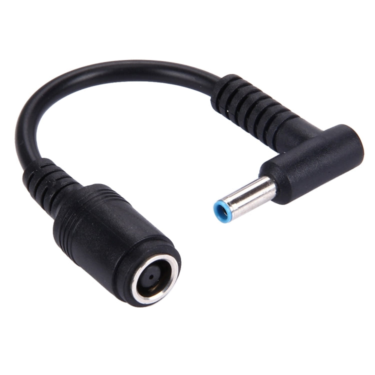 Câble adaptateur d'alimentation interface mâle coudé 4.5 x 3.0mm vers femelle 7.4 x 5.0mm pour ordinateur portable, longueur : 10cm, mâle coudé 4.5 x 3.0mm (longueur : 10cm)