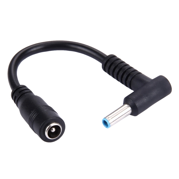 Câble adaptateur d'alimentation interface mâle coudé 4.5 x 3.0mm vers femelle 5.5 x 2.1mm pour ordinateur portable, longueur : 10cm, mâle coudé 4.5 x 3.0mm