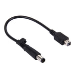 Câble adaptateur d'alimentation interface femelle 4.5 x 3.0mm vers mâle 7.4 x 5.0mm pour ordinateur portable, longueur : 20cm, femelle 4.5 x 3.0mm