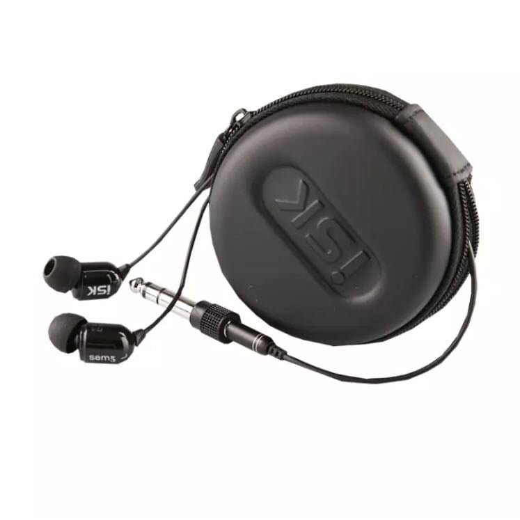 Écouteurs intra-auriculaires ISK SEM5 stéréo HiFi 3,5 mm pour téléphone, ordinateur, réseau K Song