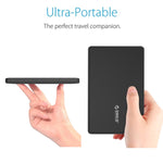 Boîtier de disque dur externe ORICO 2588US3 USB3.0 pour HDD / SSD SATA 2.5 pouces 9.5mm pour PC portable