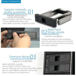 Boîtier convertisseur interne ORICO 1106SS pour rack mobile CD-ROM HDD 3.5 pouces