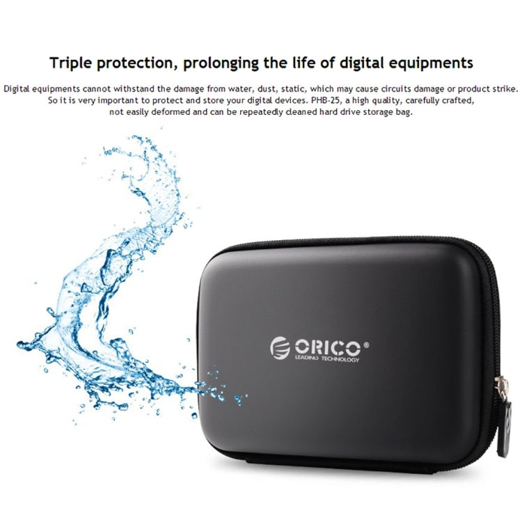Boîtier ORICO PHB-25 pour disque dur SATA 2,5 pouces, protection de disque dur