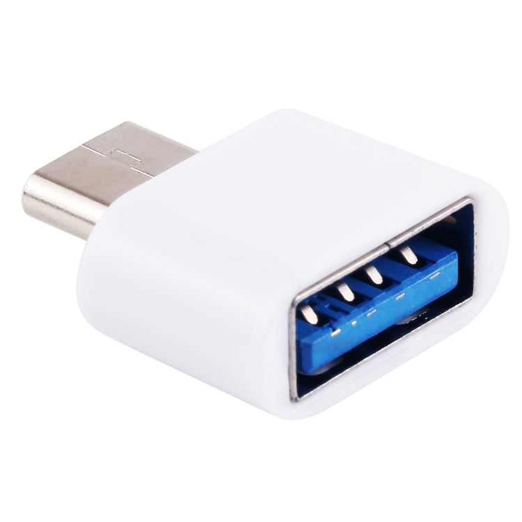 Adaptateur de transmission de données et de charge OTG en plastique USB-C / Type-C mâle vers USB 2.0 femelle