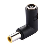 Adaptateur d'Alimentation Connecteur DC 4506 Mâle vers DC 7406 Femelle pour Ordinateur Portable HP, Coude à 90 Degrés, DC7909 Mâle vers Femelle