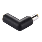 Adaptateur d'Alimentation Connecteur DC 4506 Mâle vers DC 7406 Femelle pour Ordinateur Portable HP, Coude à 90 Degrés, DC7909 Mâle vers Femelle