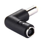 Adaptateur d'Alimentation Connecteur DC 4506 Mâle vers DC 7406 Femelle pour Ordinateur Portable HP, Coude à 90 Degrés, DC7909 Mâle vers Femelle