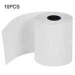 10 pièces papier thermique 58 mm 57 mm x 30 mm épaisseur 0,03 mm-0,08 mm, papier thermique 0,03 mm