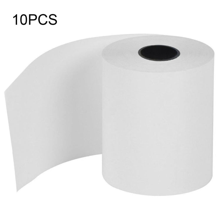 10 pièces papier thermique 58 mm 57 mm x 30 mm épaisseur 0,03 mm-0,08 mm, papier thermique 0,03 mm