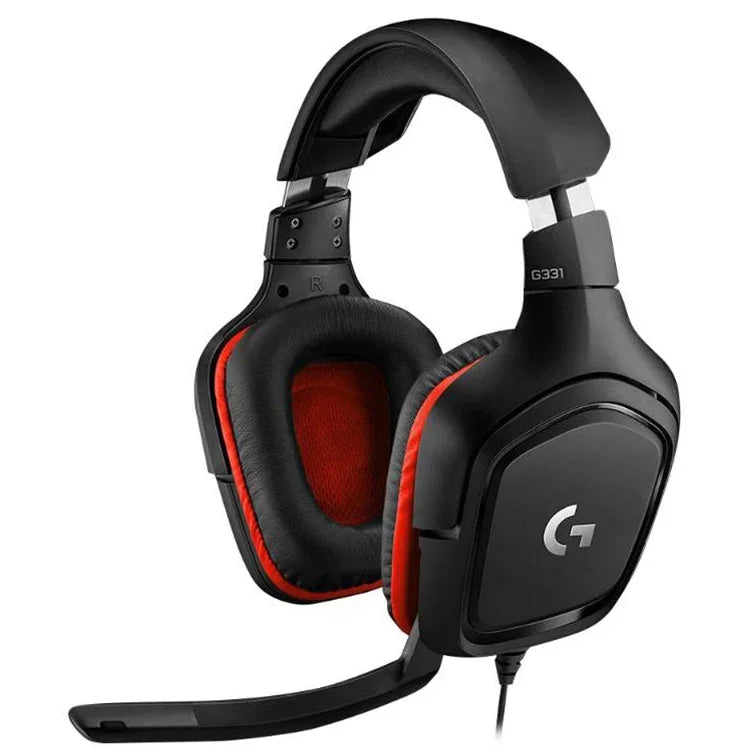 Logitech G331 Casque Gaming Pliable avec Son Surround Dolby 7.1, Réduction de Bruit, G331