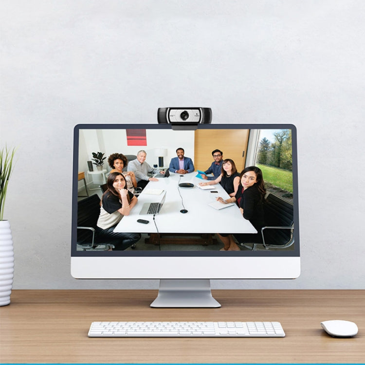 Webcam HD professionnelle Logitech C930C 1080P 30FPS avec cache de protection, C930C