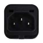 Adaptateur de prise universelle portable WD-320 vers prise C13-C14, convertisseur de voyage pour prise électrique, prise C13-C14