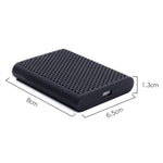 PT500 Étui Protecteur en Silicone Résistant aux Rayures pour Disque Dur Portable Tout-en-Un pour Samsung Portable SSD T5, avec Ventilation, Rouge, Blanc, Noir, Bleu