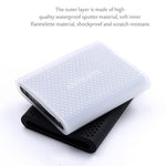 PT500 Étui Protecteur en Silicone Résistant aux Rayures pour Disque Dur Portable Tout-en-Un pour Samsung Portable SSD T5, avec Ventilation, Rouge, Blanc, Noir, Bleu