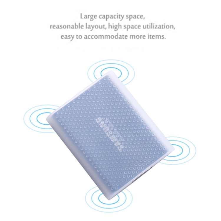 PT500 Étui Protecteur en Silicone Résistant aux Rayures pour Disque Dur Portable Tout-en-Un pour Samsung Portable SSD T5, avec Ventilation, Rouge, Blanc, Noir, Bleu