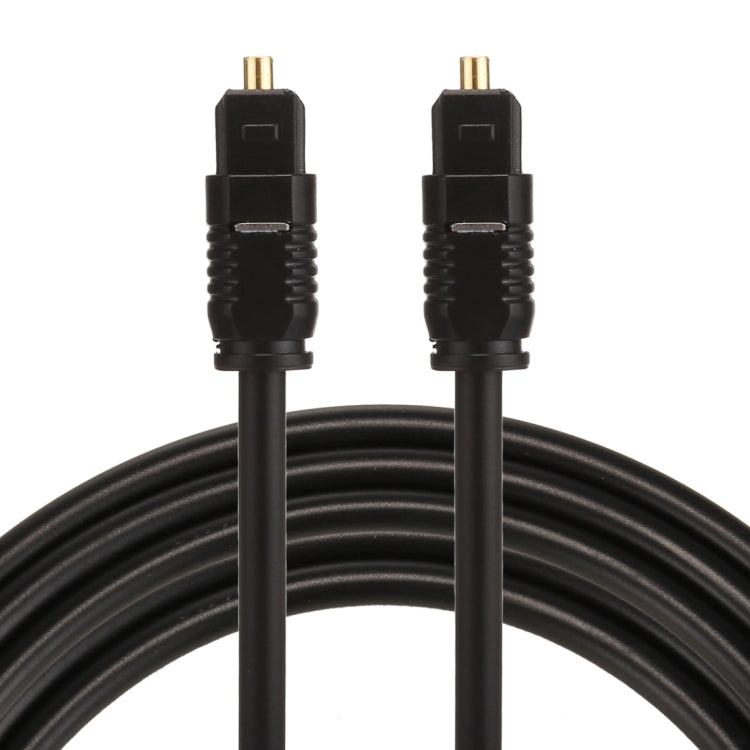 EMK Câble Audio Optique Numérique Toslink Mâle à Mâle 2m OD4.0mm, Longueur : 2m