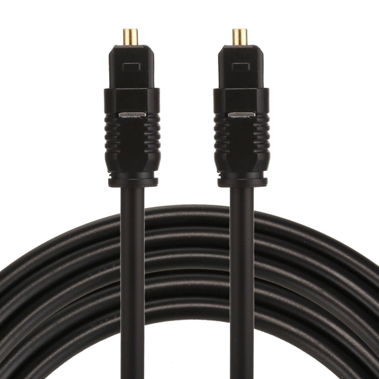 EMK Câble Audio Optique Numérique Toslink Mâle à Mâle 3m OD4.0mm, Longueur : 3m