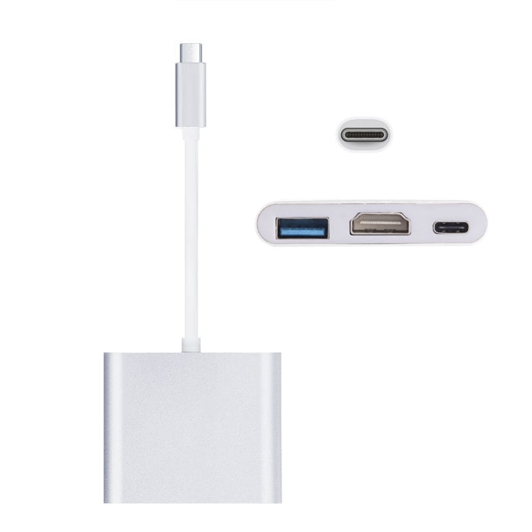 Adaptateur USB-C / Type-C 3.1 Mâle vers USB-C / Type-C 3.1 Femelle & HDMI Femelle & USB 3.0 Femelle, Type-C+USB+HDMI (J), Type-C+USB+HDMI (G), Type-C+USB+HDMI (B), Type-C+USB+HDMI (S)