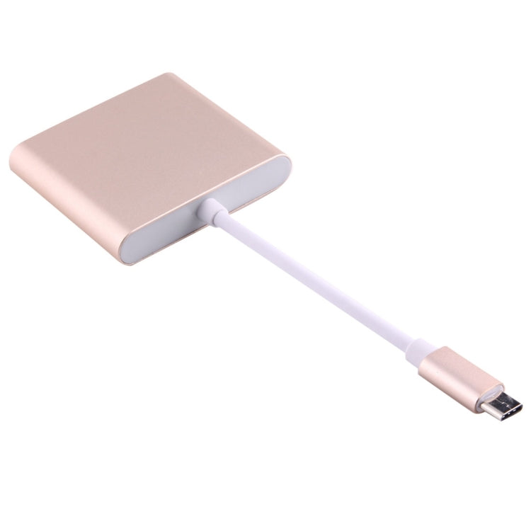 Adaptateur USB-C / Type-C 3.1 Mâle vers USB-C / Type-C 3.1 Femelle & HDMI Femelle & USB 3.0 Femelle, Type-C+USB+HDMI (J), Type-C+USB+HDMI (G), Type-C+USB+HDMI (B), Type-C+USB+HDMI (S)