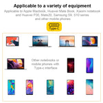 Convertisseur V125 USB-C / Type-C Mâle vers PD + HDMI + USB 3.0 Femelle 3 en 1, 3 en 1