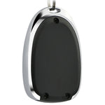 Télécommande universelle sans fil en U 433Mhz, duplicateur de clé de porte de garage métallique 4 touches, mini contrôleur portable, télécommande de copie