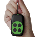 Télécommande colorée à quatre touches pour porte de garage, télécommande sans fil 433MHZ, duplicateur de clé de copie