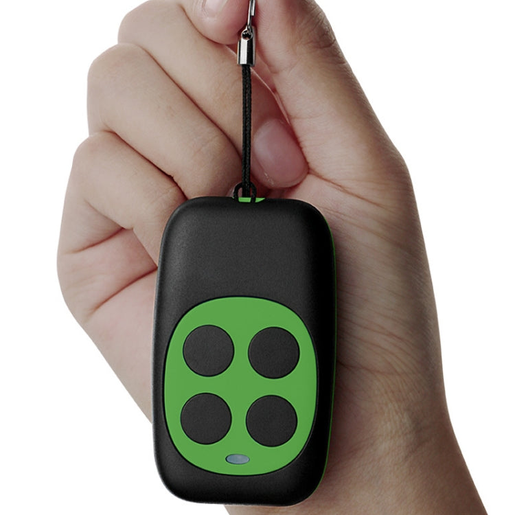 Télécommande colorée à quatre touches pour porte de garage, télécommande sans fil 433MHZ, duplicateur de clé de copie