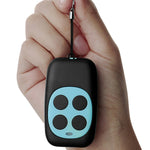 Télécommande colorée à quatre touches pour porte de garage, télécommande sans fil 433MHZ, duplicateur de clé de copie